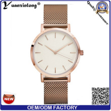 Yxl-875 Heißer Verkauf New Fashion Designer Uhr Mesh Strap Herrenuhr Rose Gold Plate Promotion Armbanduhr Herren Japan Movt Quarz Mann Uhren